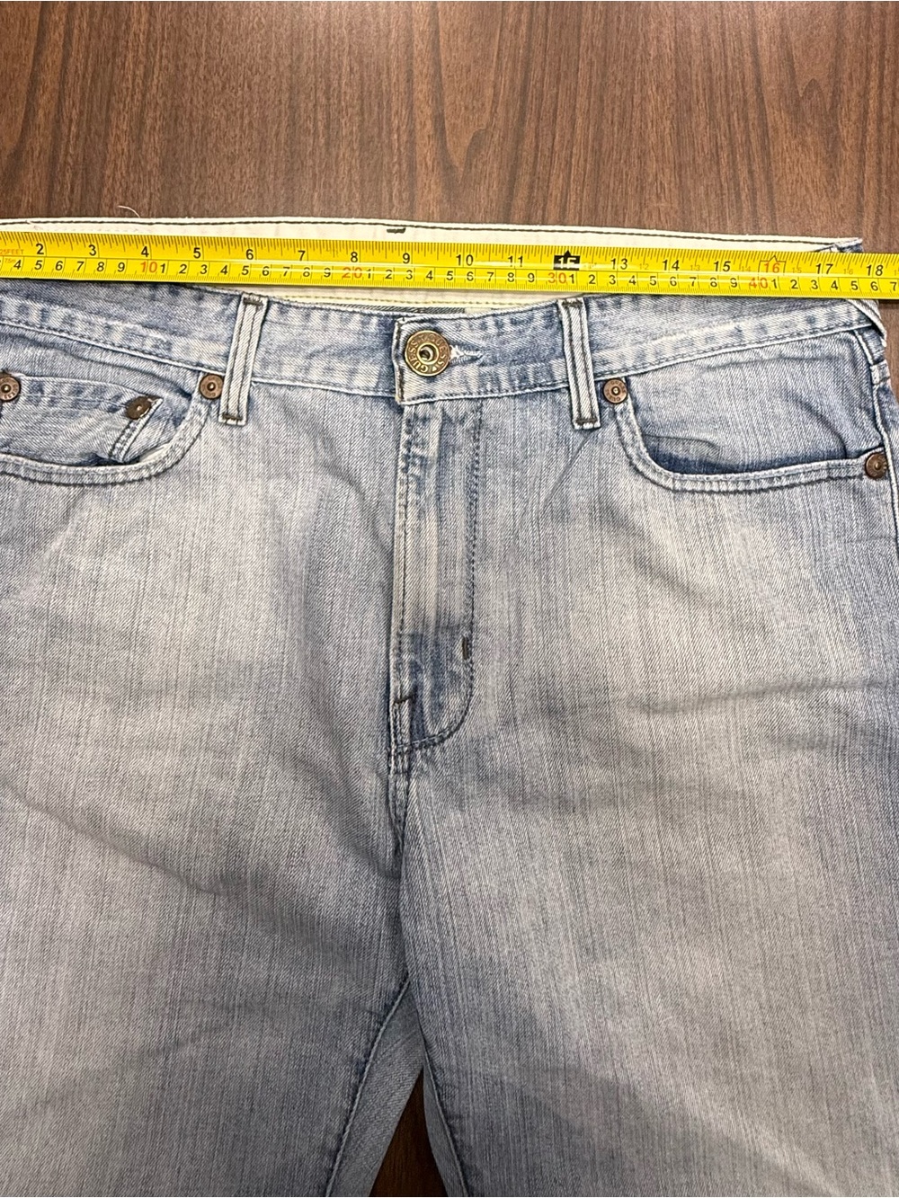 Guess “Cliff” Light Wash Bootcut Men’s Jeans Size 34 Y2K - Picture 3 of 16